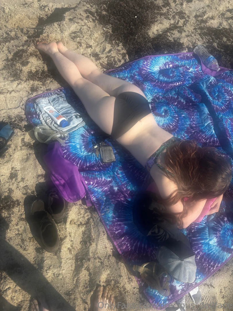 Having a beach day today part 1 