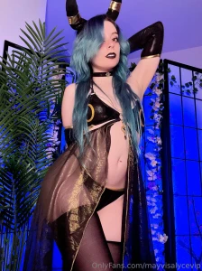 Do you like my cute little umbreon swimsuit part 1