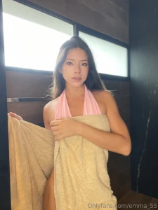 Towels coming off eventually if you dm me part 1