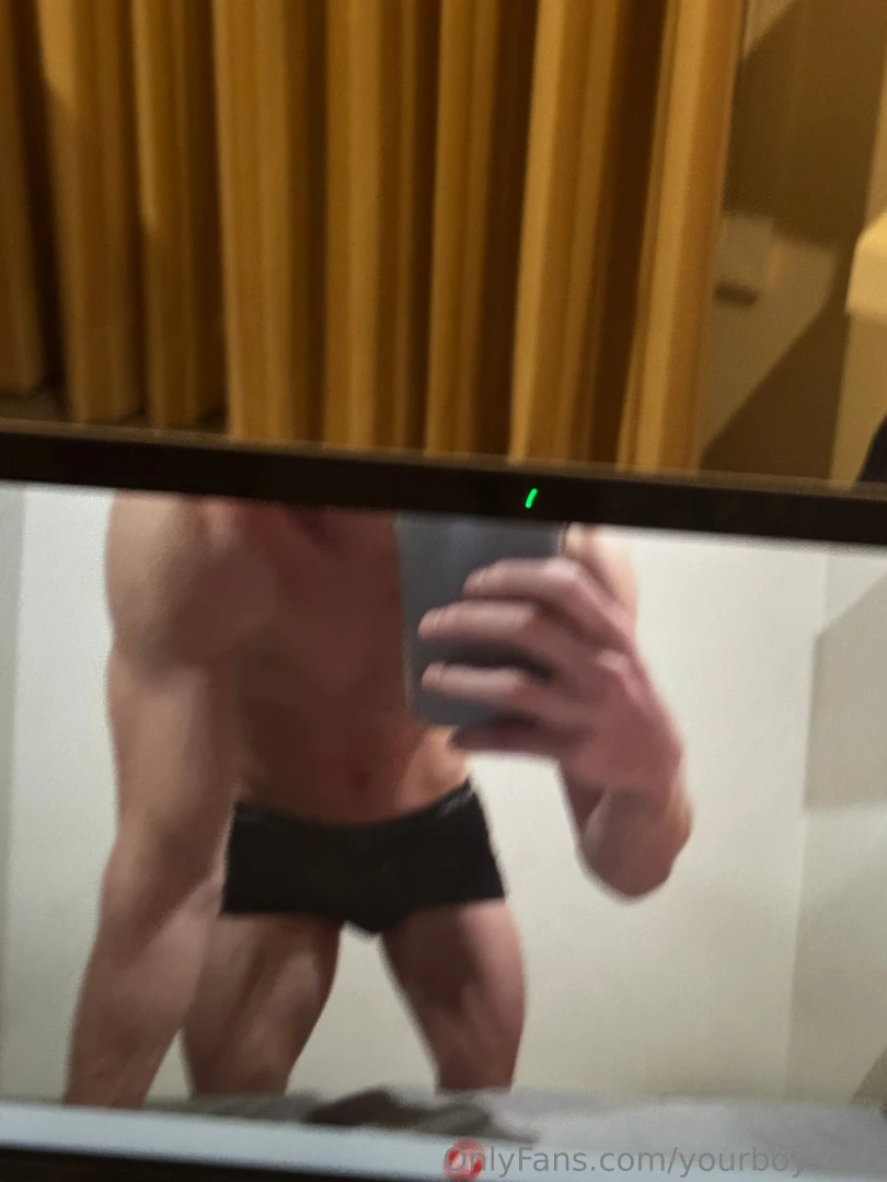 Computer camera caught me 