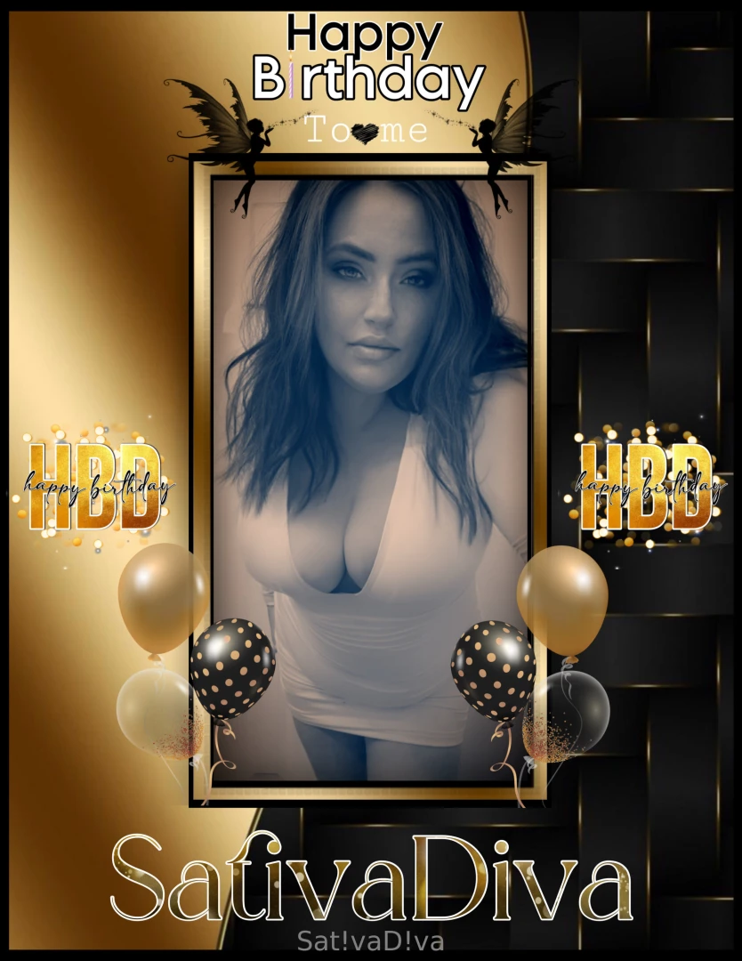 Happy fucking birthday to me wanna spoil me big daddy 