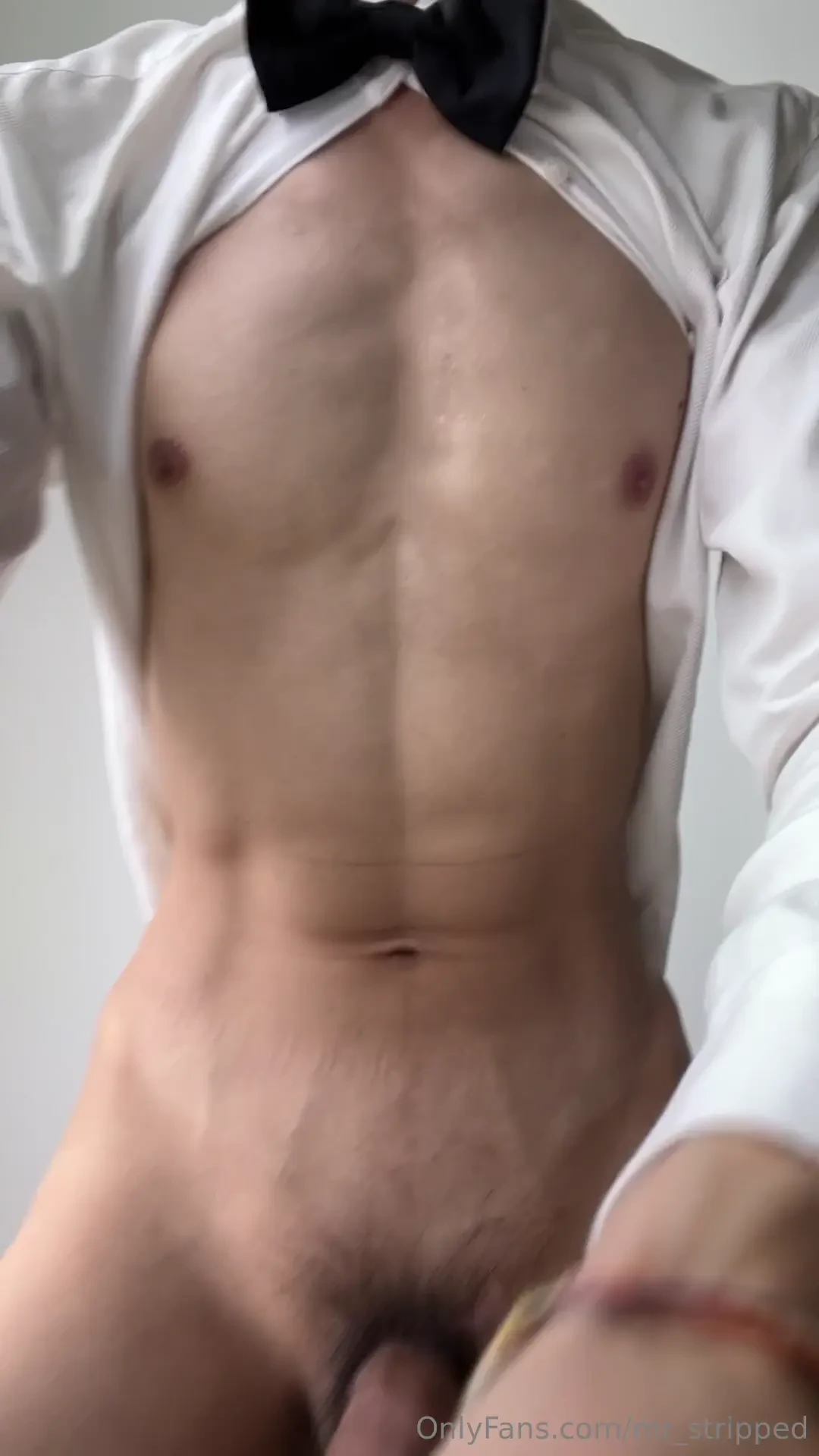 Formal wear black socks underwear gut punch slave kneeling down 