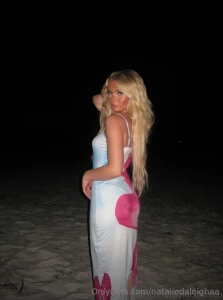 The ocean wasn t the only thing glowing tonight guess what i m not