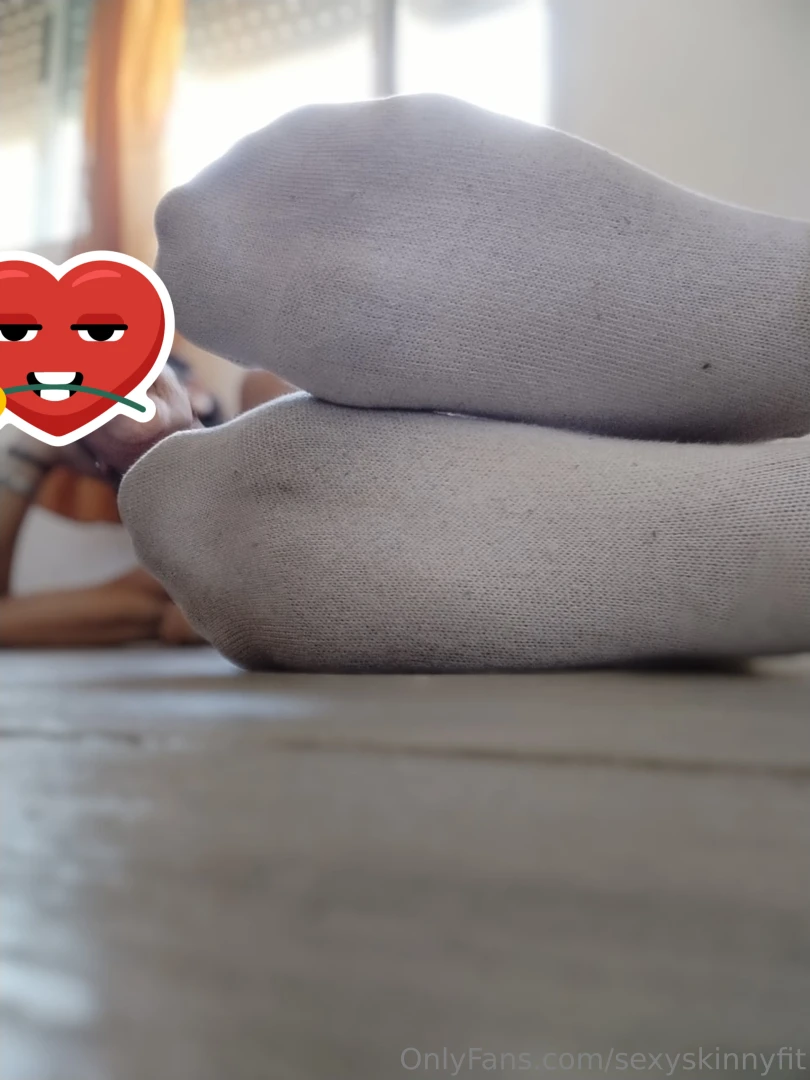 White dirty smelly they are real socks don t run away 