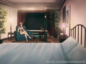 Excited girl with hairy pussy and provocative dress likes to do