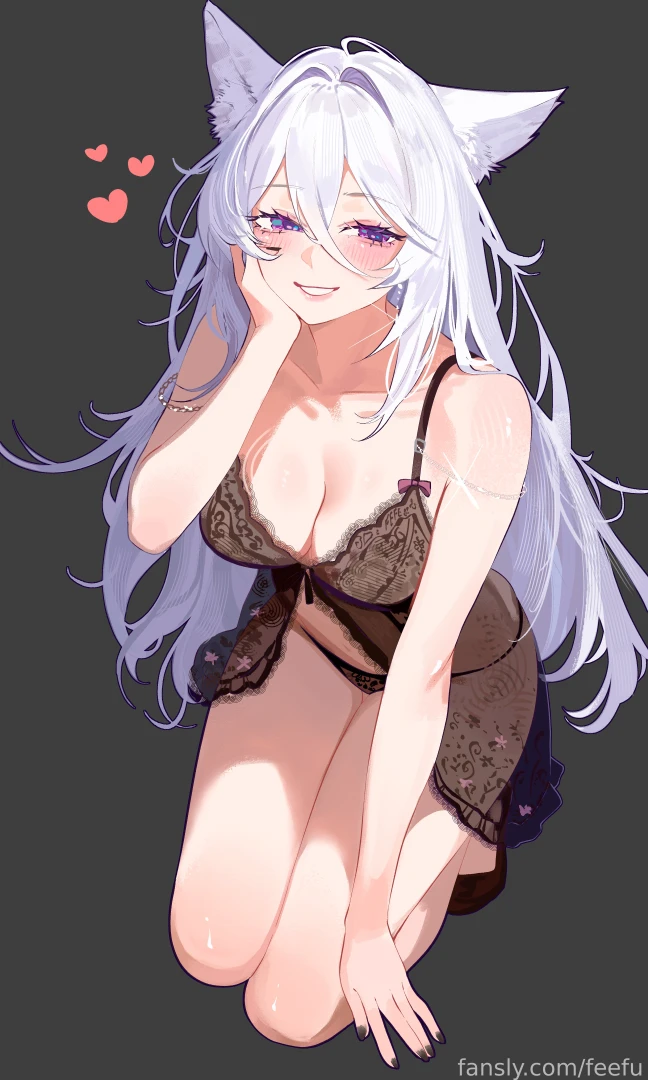 I might look cute now but wait until later lewdtuber art vtuber 