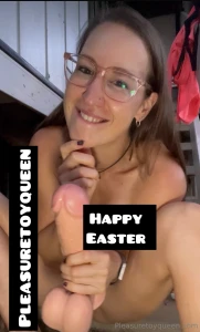 Happy easter my easter date with mr big amp thick 8 2 5inch fucking my