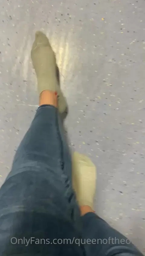 Bored waiting in the hospital the other day i got told off for wearing 