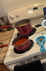 Guess what we made for breakfast this morning thanks for hanging out