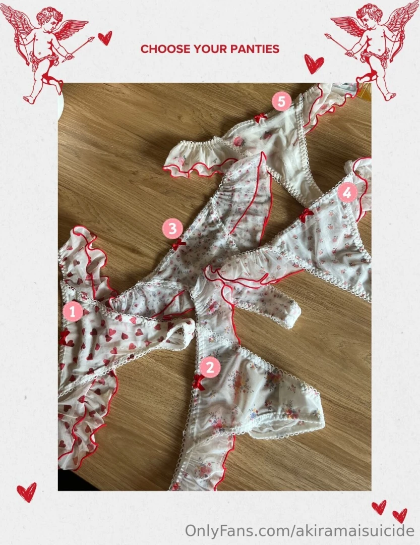 Edit all panties sold amp 1 valentines day cards left before its my 