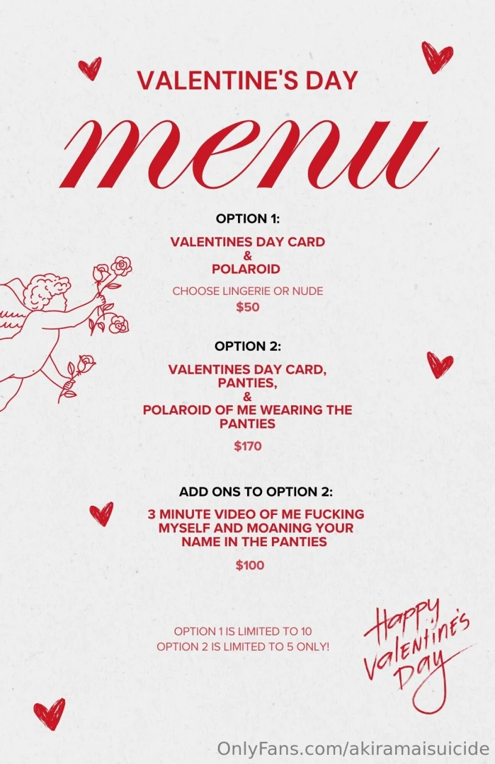 Edit all panties sold amp 1 valentines day cards left before its my part 2 