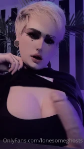 Goth bimbo slut