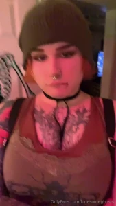 Would you go camping with me just to watch me jack off my girl cock part 1