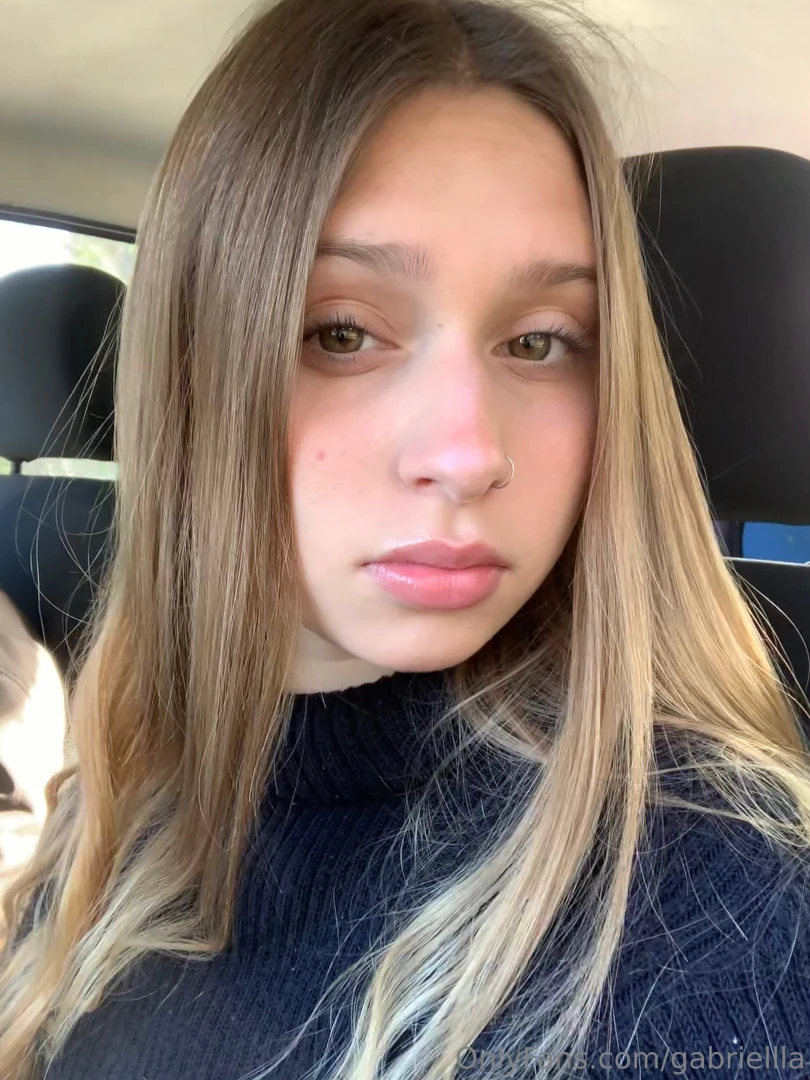 Looking all sweet in the front seat but my imagination s already in 