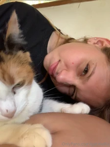 Sunday snuggles with the cutest little troublemaker