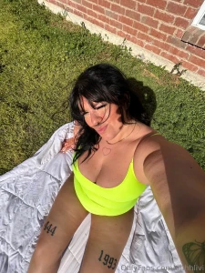 I think green is my favorite color lately