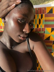 Letting all that melanin shine the sun loves me and honestly i cant