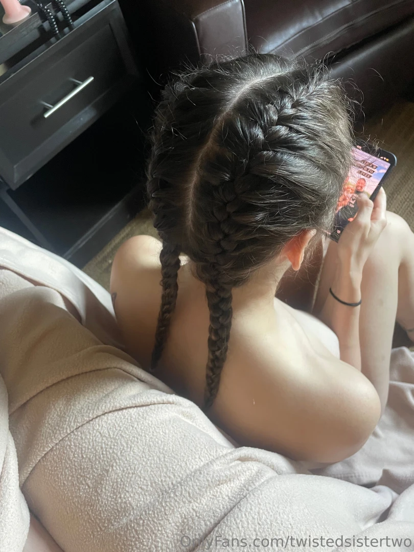 Getting my hair done by twistedsisterone 