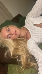 Just a lazy afternoon lounging on the couch and thinking about you