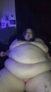 A little slow mo action of my belly
