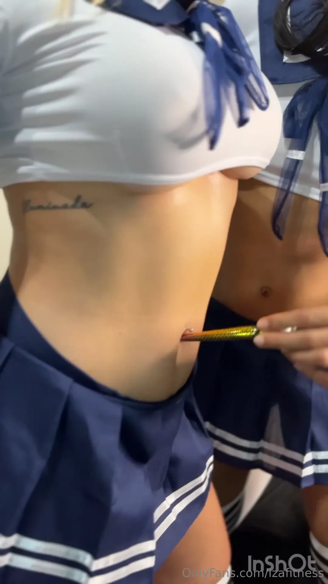 We started playing with the makeup brush but we couldn t resist and 