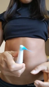 Playing on the dentist office