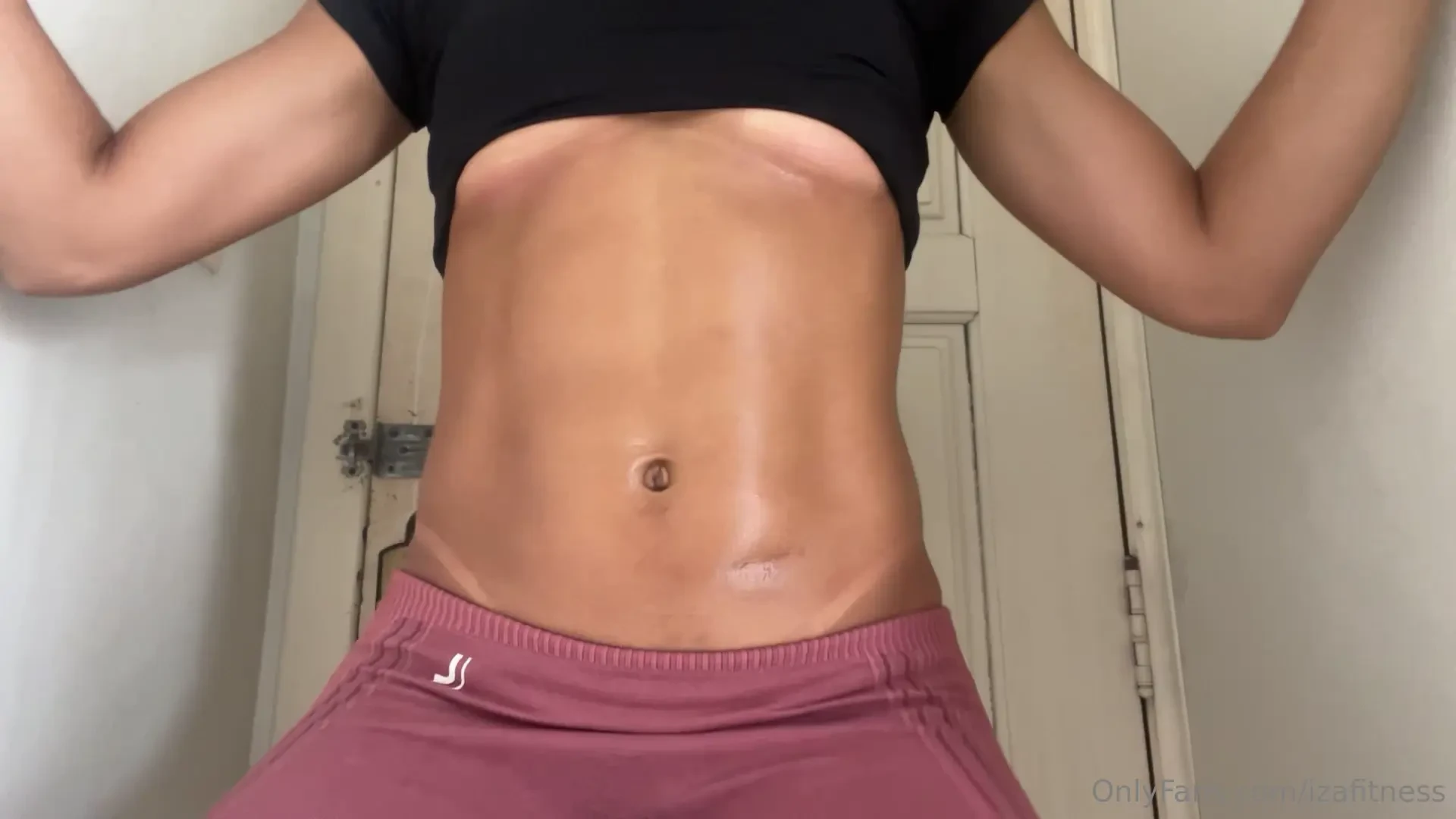 Sweaty cardio amp navel teasing a video you can t resist imagine this 
