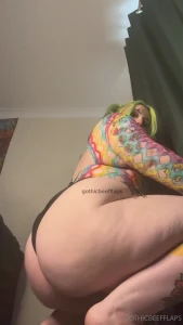 Clown girl shows you how she s going to ride you