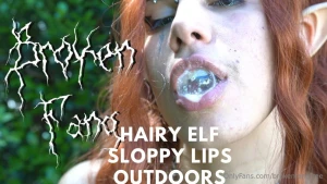 My sloppy lips are the juiciest you will find watch me get messy in