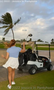 Do i have any fans into golf dm me for special content part 1