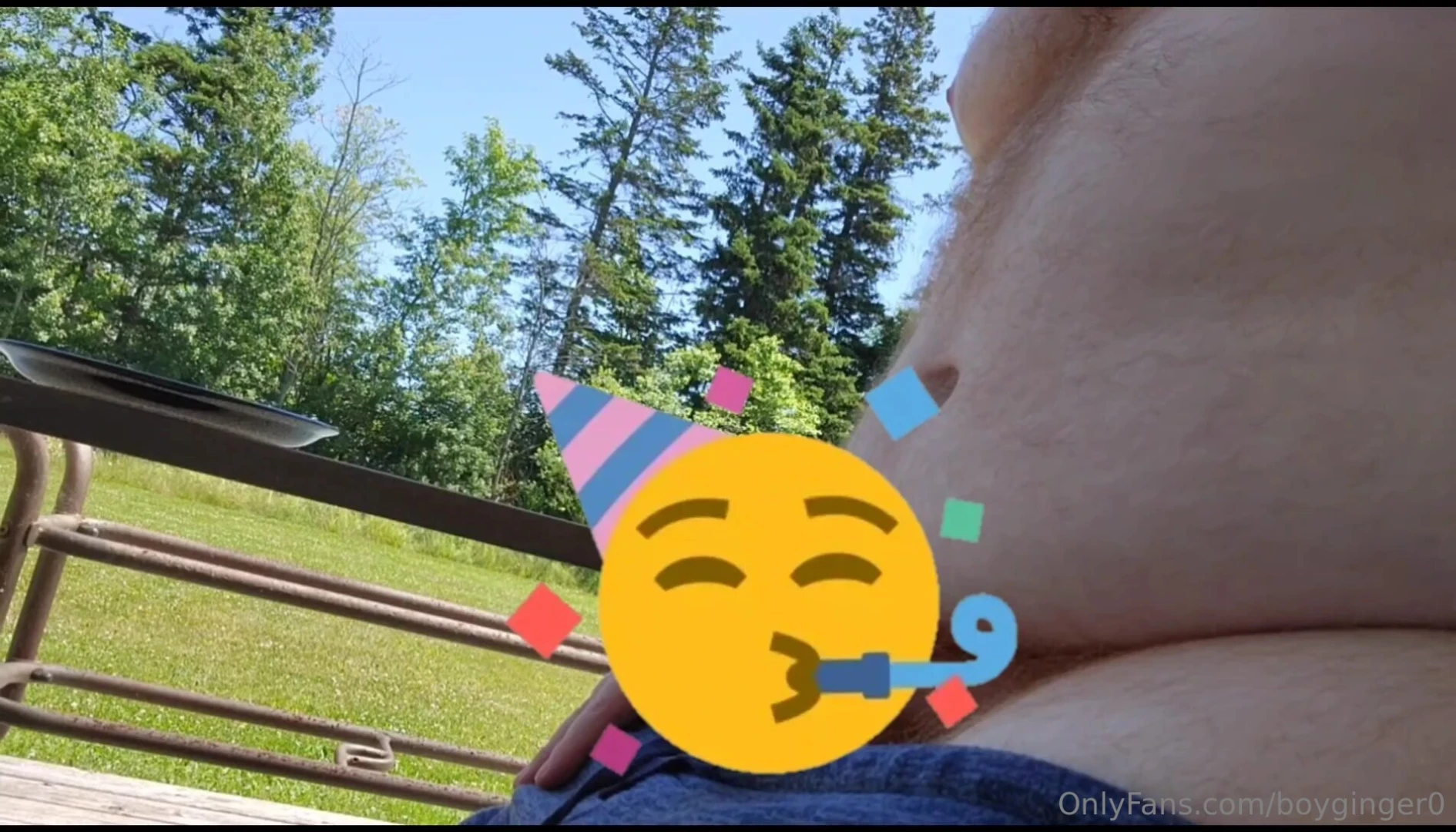 Popping my out for fresh air 