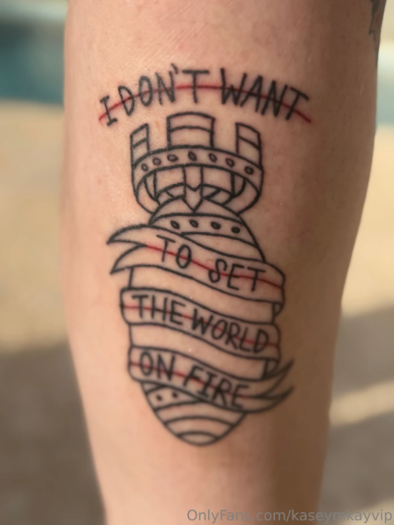 Tattooed myself a couple days ago part 1 