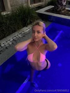 Oops i think i m about to accidentally take this bikini top off