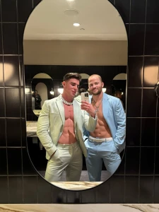 Had a a blast at the gayvn awards show in vegas how do you like my red