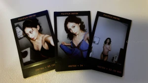 Some polaroids i sent out this week