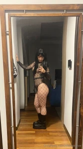 Fishnets make me feel so horny part 8
