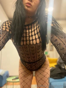Fishnets make me feel so horny part 6