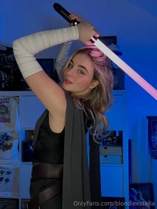 Imagine this i step closer the lightsaber glowing between us my lips part 2