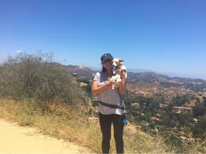 Looking back at pictures at runyon i hope all of you in la are staying