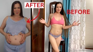 Skinny model gluttonous transformation no apologies for 25 years i ve