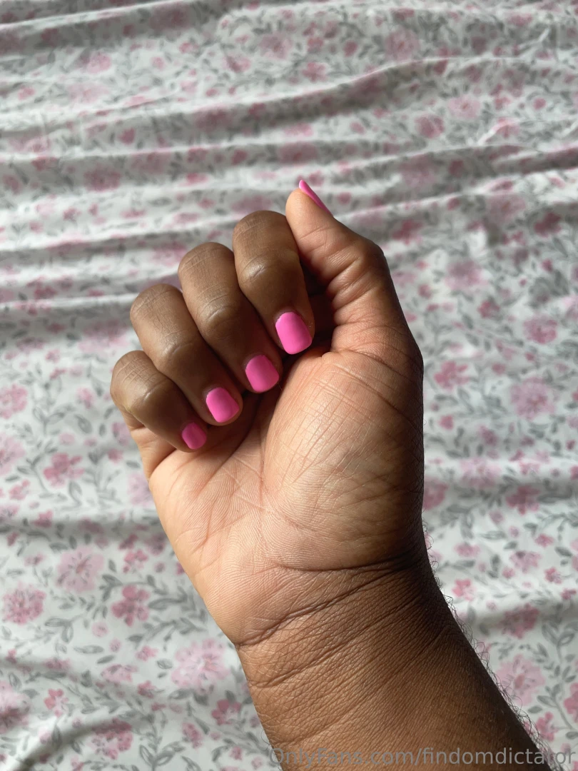 The color of my hands match my feet 