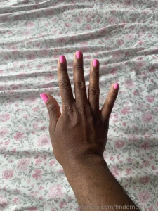 The color of my hands match my feet part 1