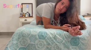 I fill you with gas all over the bed and in all poses