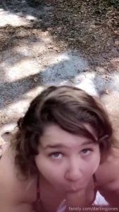 Public trail blow jobs from college