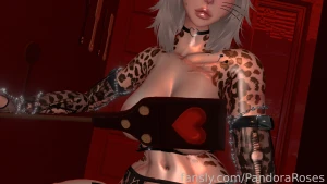 Kireneko on patreon fyp lewd leopardgirl booty whips spanking tittys part 6