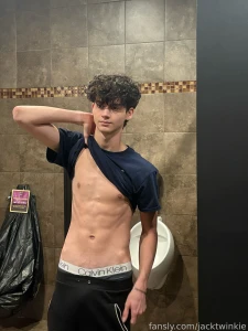 Would you get on your knees and suck it in the bathroom for me gay part 1