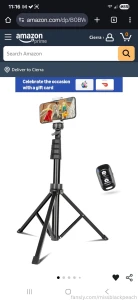 Hey i m hoping one or some of y all can help me out my tripod broke part 1