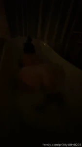 Sometimes all a girl needs is a nice hot bubble bath loosens me up and part 1