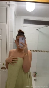 I was feeling a little cheeky before my shower ooops i think i dropped