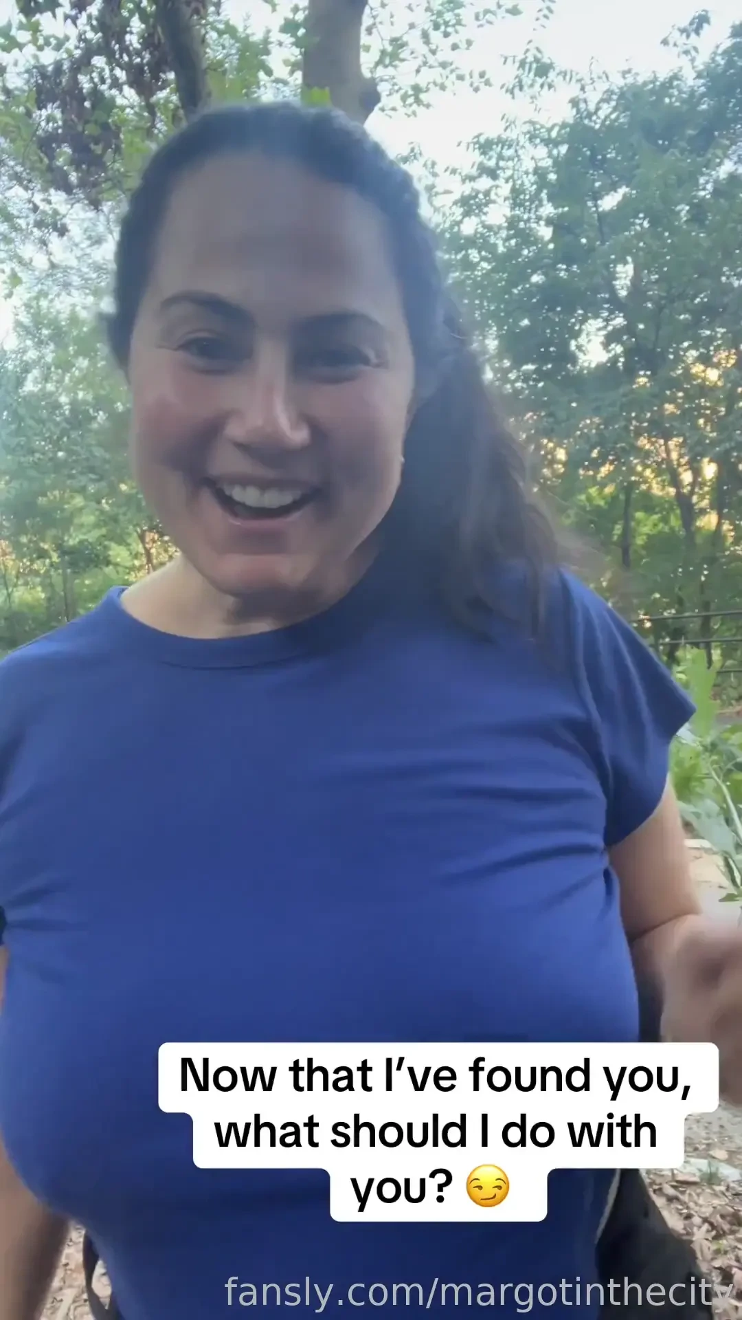 And now that i ve found you i have a few ideas of what we could do 